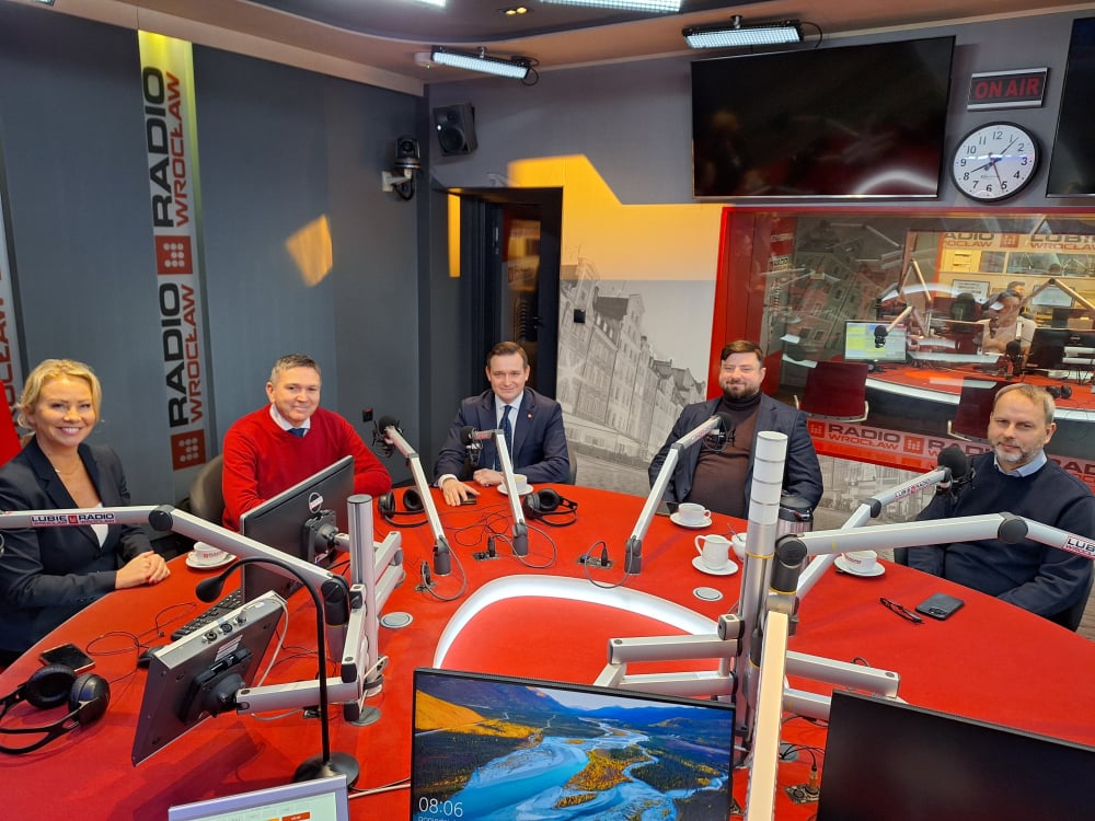 2025 01 20 Debata parlamentarna Radia Wrocław Arkadiusz Sikora